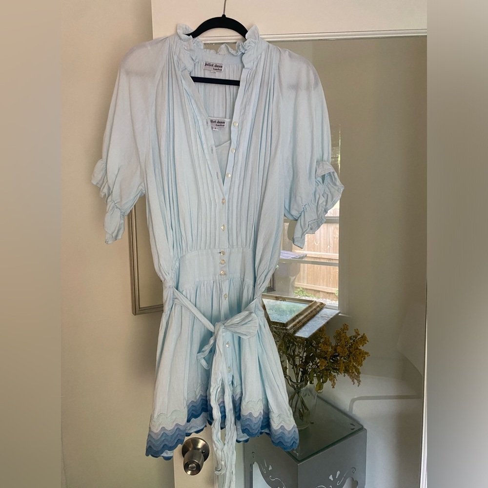 Juliet Dunn Blouson Dress